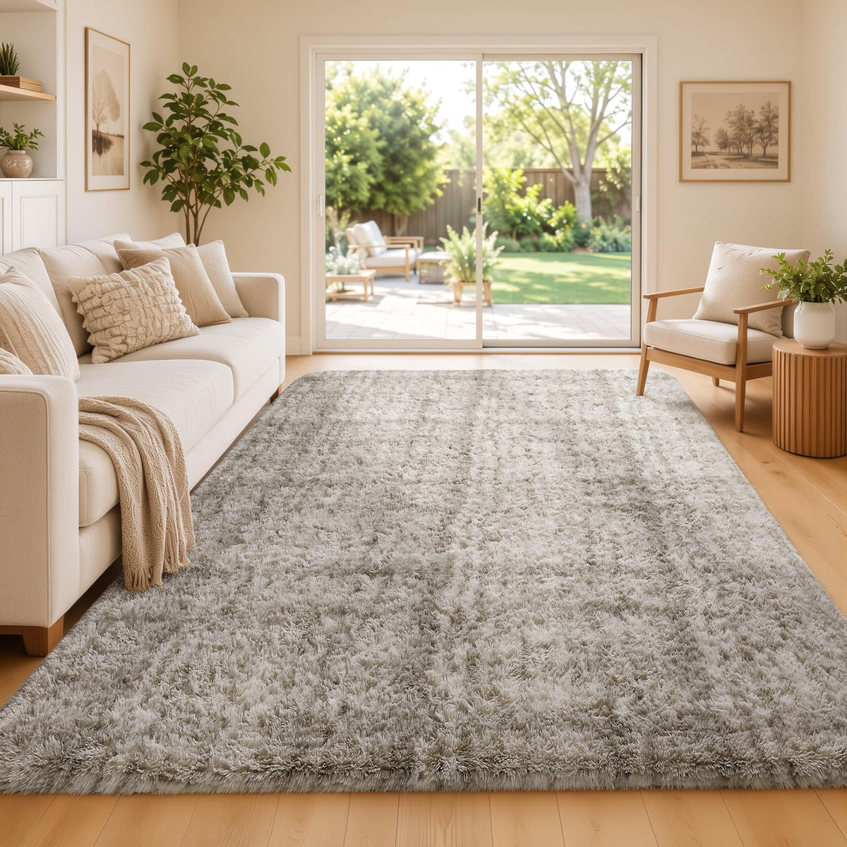 Ophanie Soft Area Rug for Bedroom and Living Room