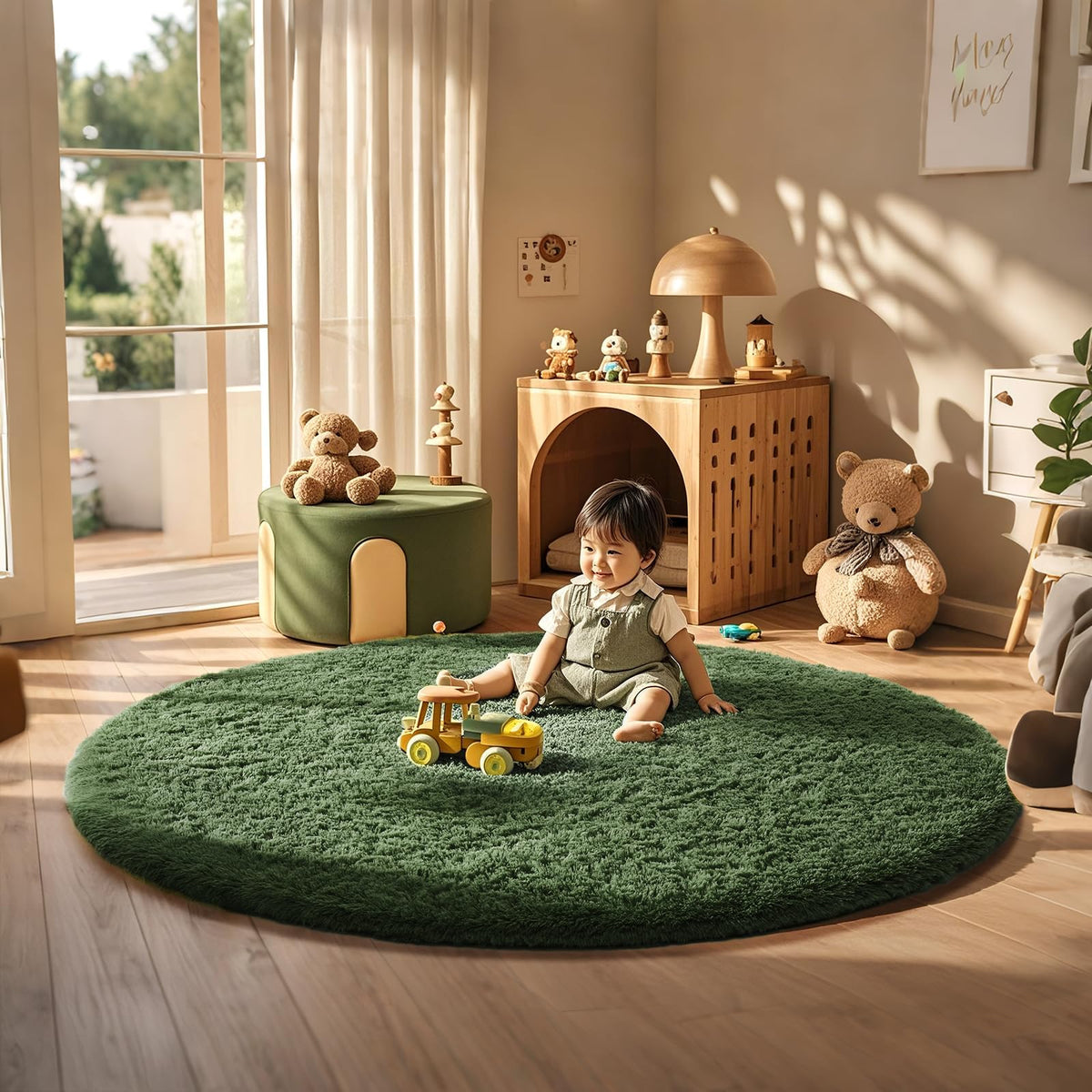 Ophanie Soft Area Rug for Bedroom and Living Room