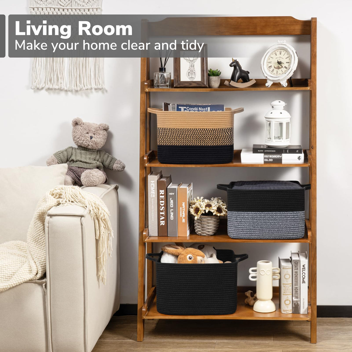 Goodpick Cube Storage Bins for Home & Closet Organization