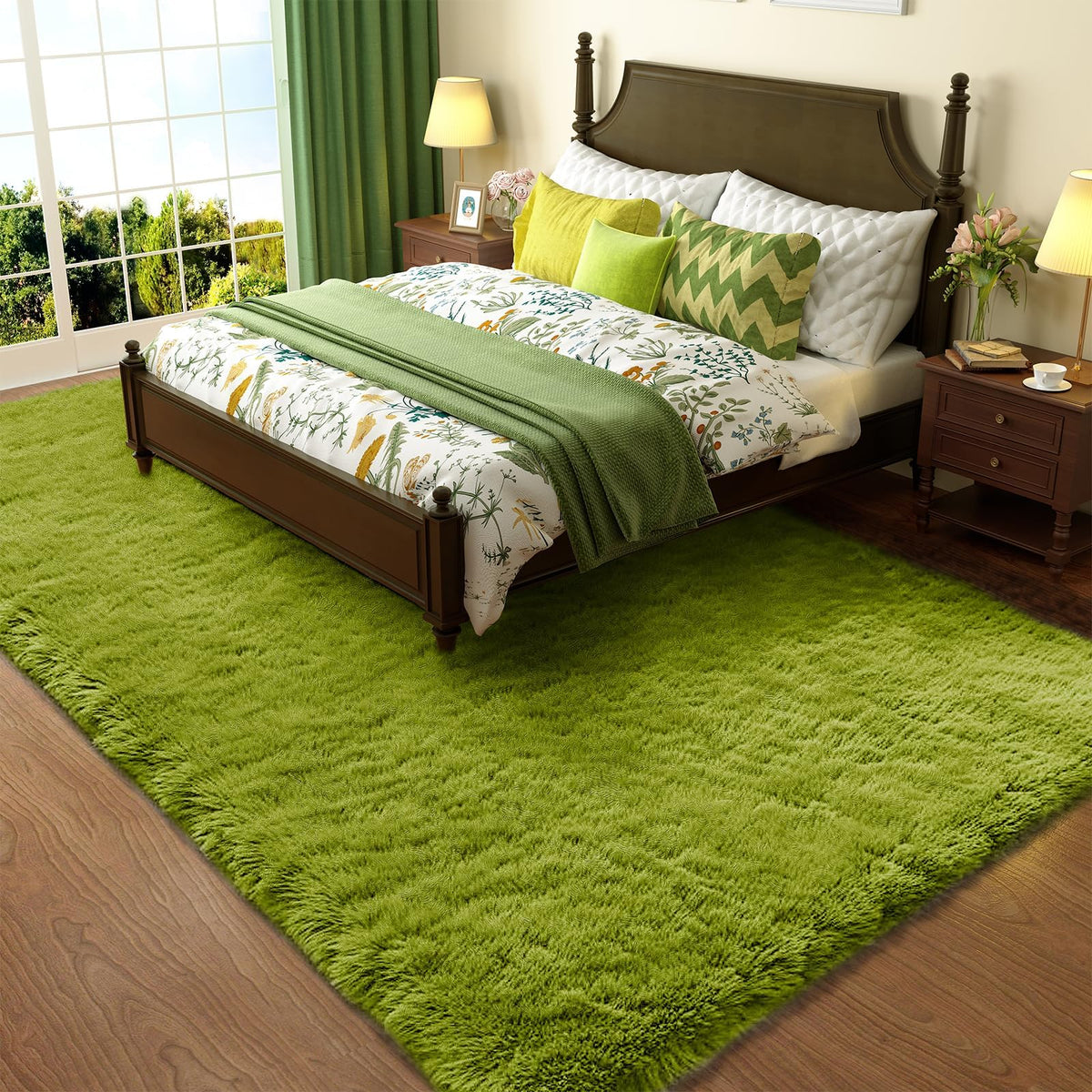 Ophanie Soft Area Rug for Bedroom and Living Room