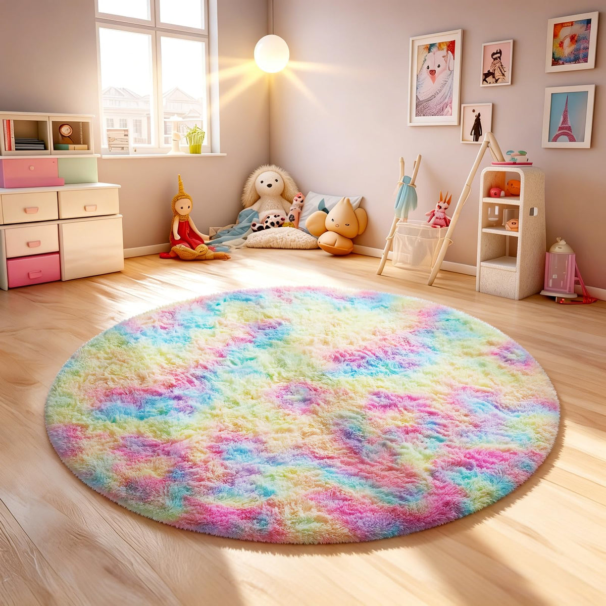 Ophanie Soft Area Rug for Bedroom and Living Room