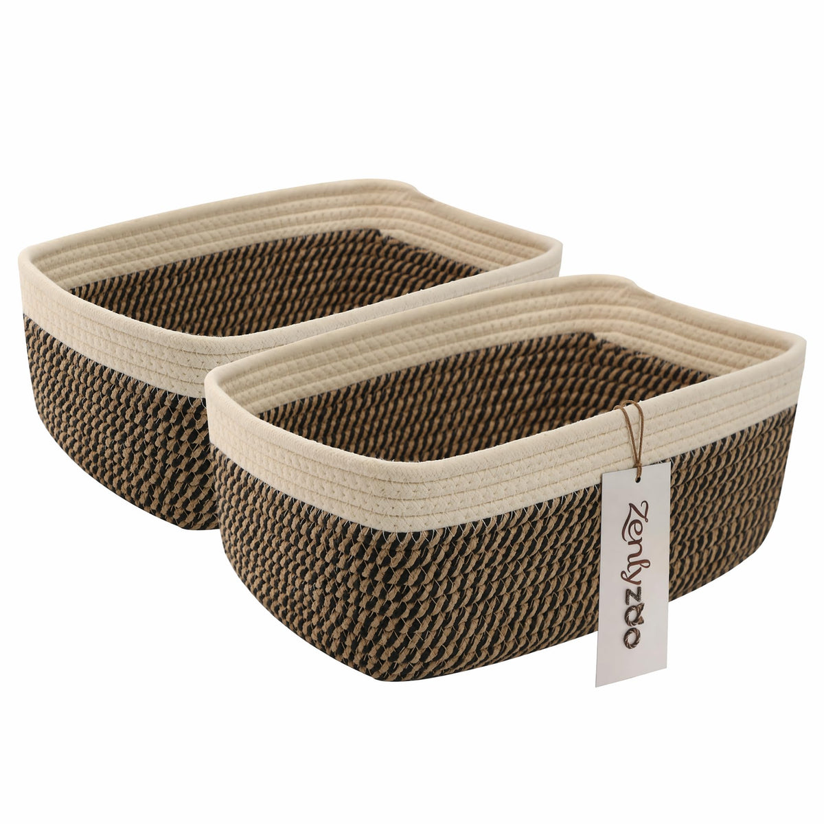 Zenlyzoo Small Storage Baskets for Home Organization