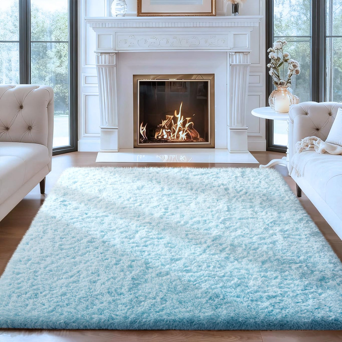 Ophanie Soft Area Rug for Bedroom and Living Room
