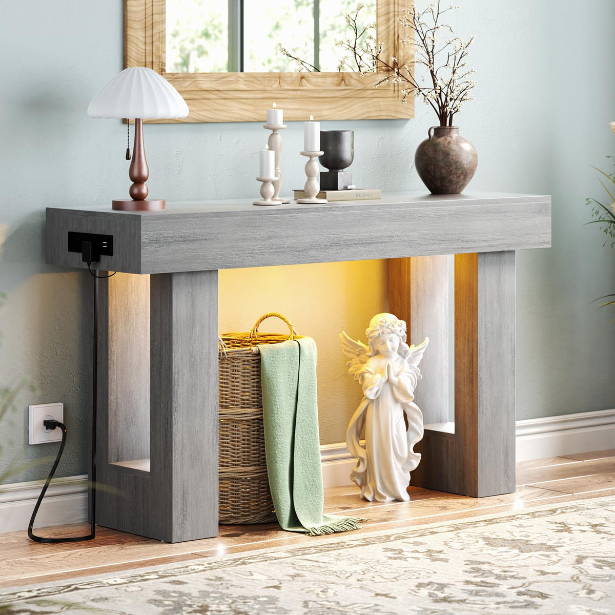 Unikito Modern Console Table for Entryway & Living Room
