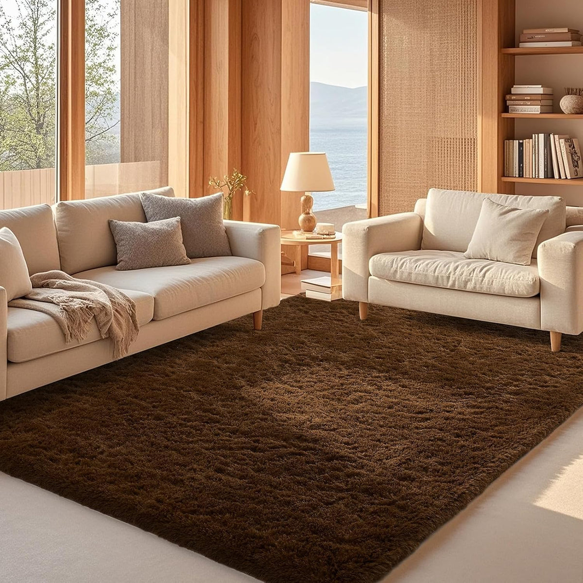 Ophanie Soft Area Rug for Bedroom and Living Room
