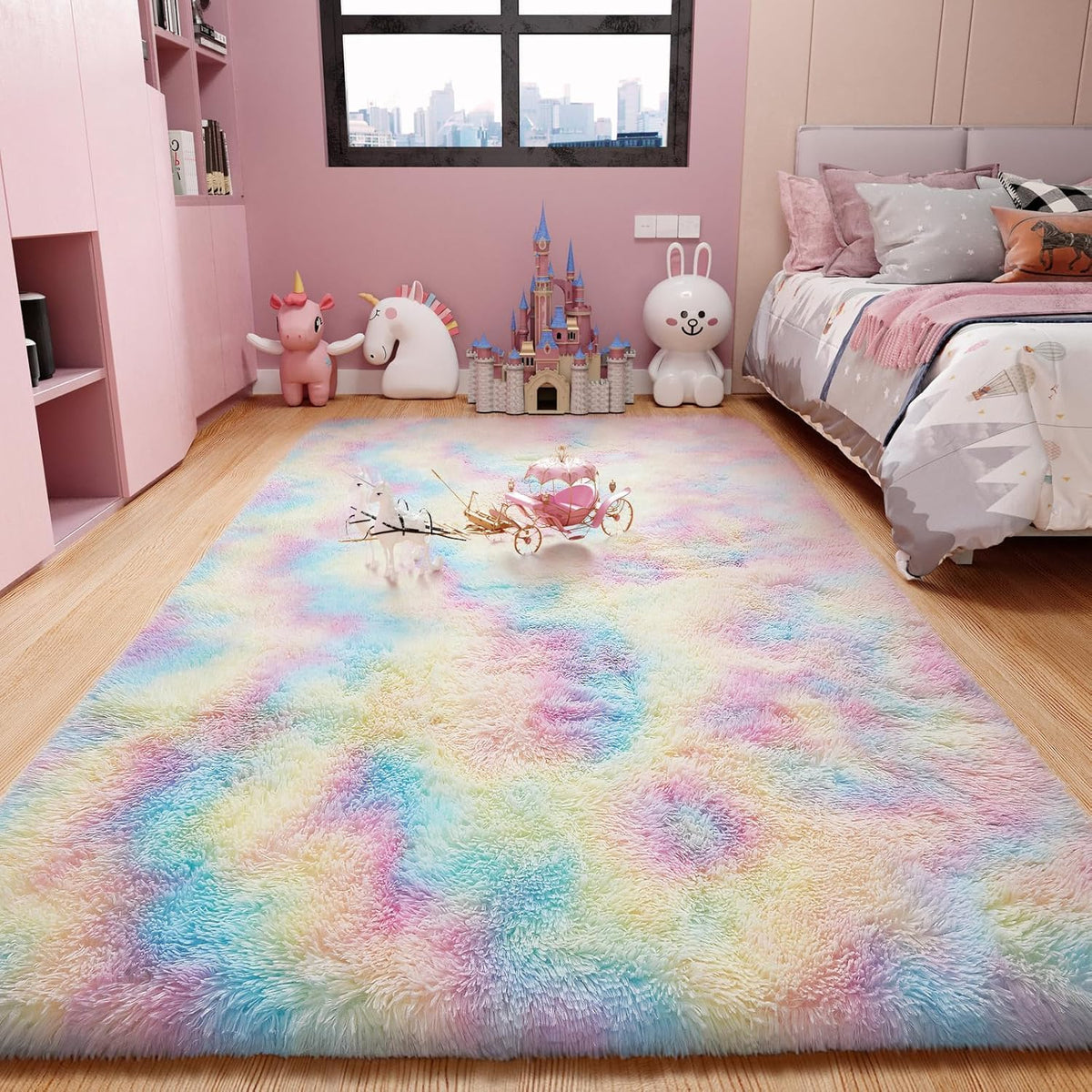 Ophanie Soft Area Rug for Bedroom and Living Room