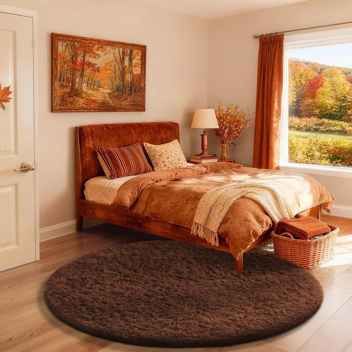 Ophanie Soft Area Rug for Bedroom and Living Room