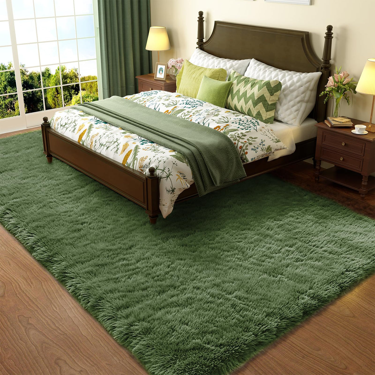 Ophanie Soft Area Rug for Bedroom and Living Room