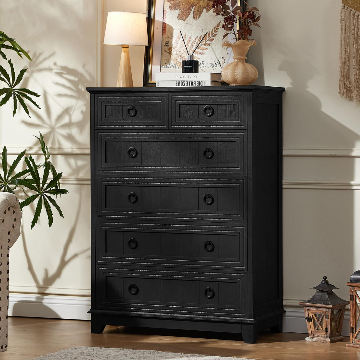 Joaxswe Nightstands with Drawers for Bedroom & Living Room