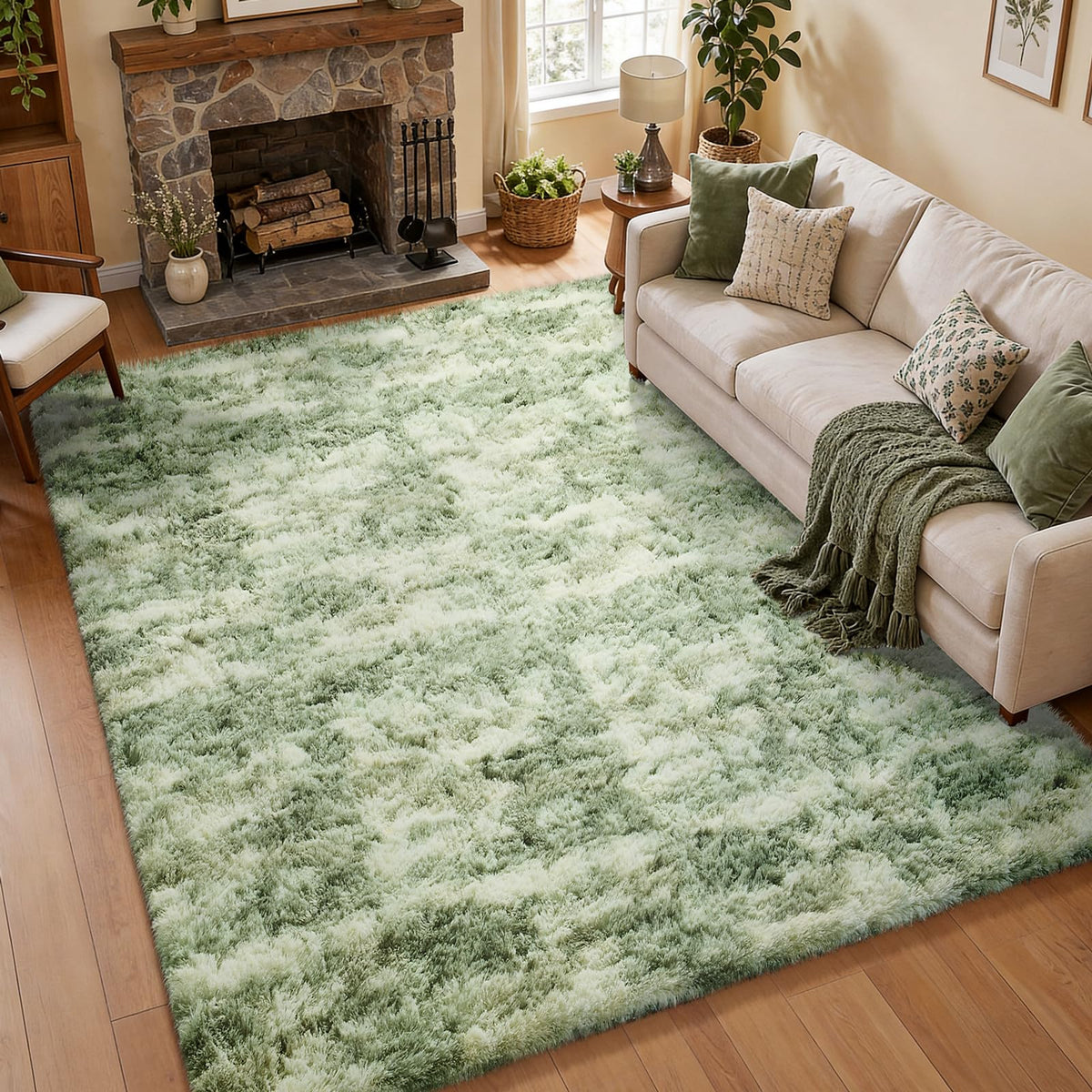 Ophanie Soft Area Rug for Bedroom and Living Room