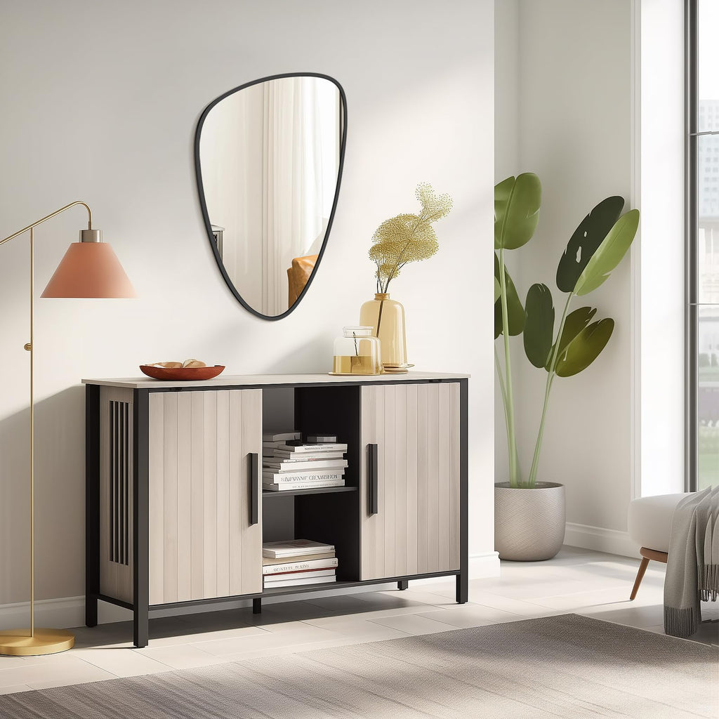 WallBeyond Cobblestone Decorative Wall Mirror