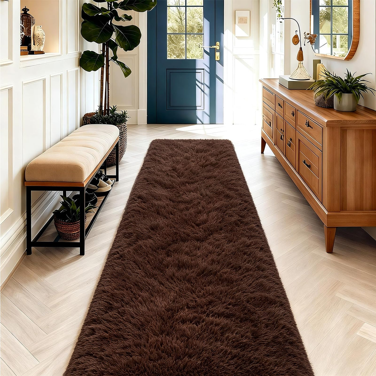 Ophanie Soft Area Rug for Bedroom and Living Room