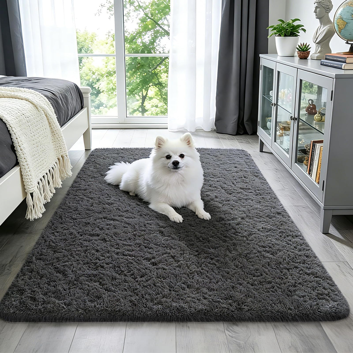 Ophanie Soft Area Rug for Bedroom and Living Room