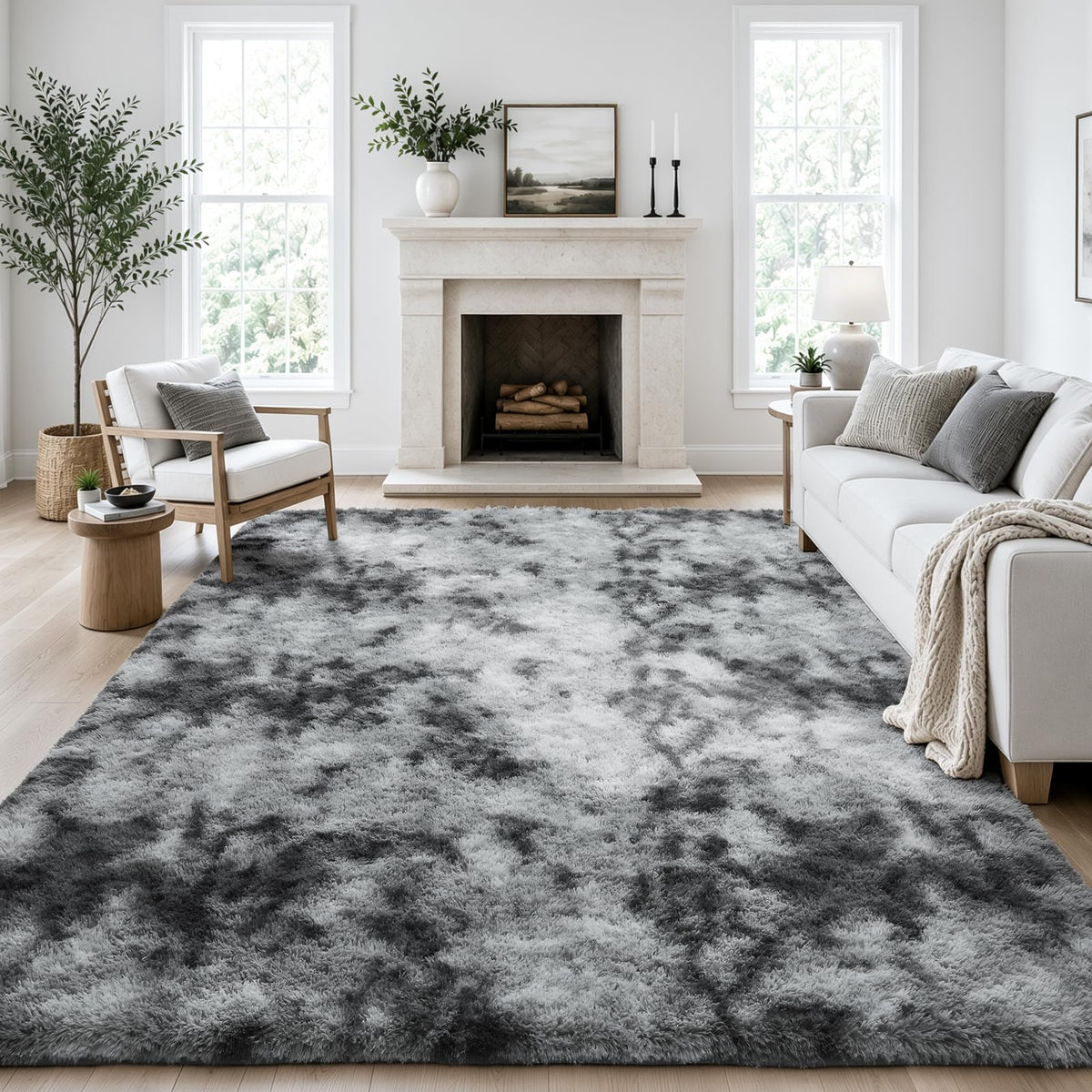 Ophanie Soft Area Rug for Bedroom and Living Room