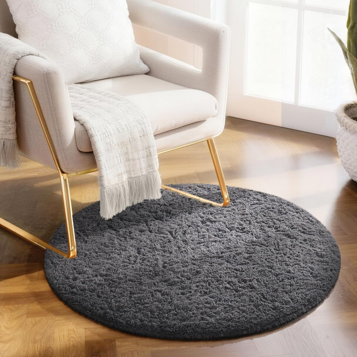 Ophanie Soft Area Rug for Bedroom and Living Room