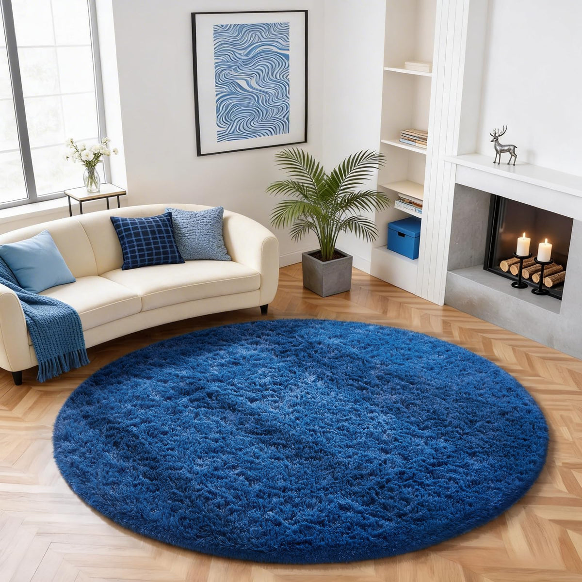 Ophanie Soft Area Rug for Bedroom and Living Room