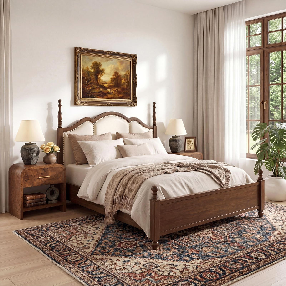 EliteSet Modern Nightstand for Bedroom & Living Room
