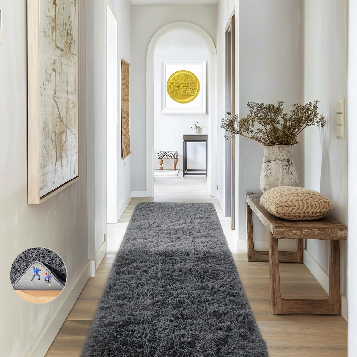 Ophanie Soft Area Rug for Bedroom and Living Room