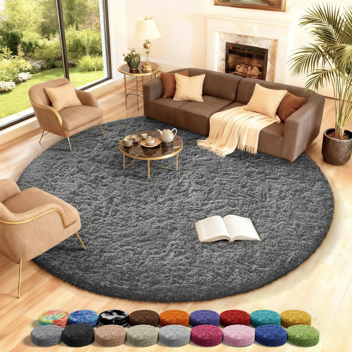 Ophanie Soft Area Rug for Bedroom and Living Room