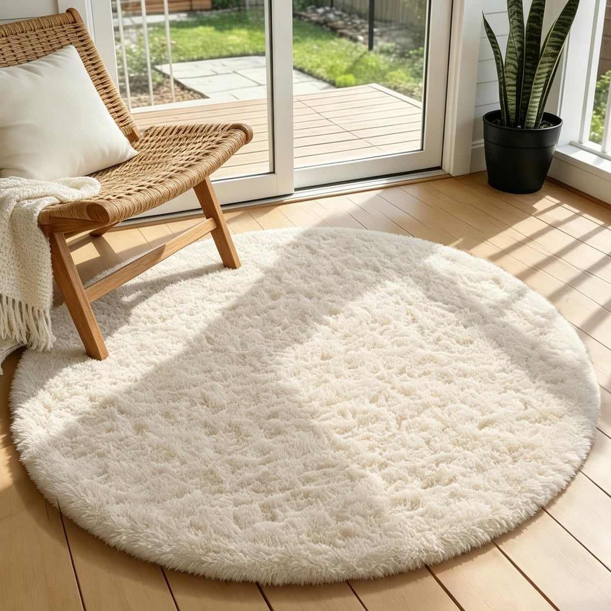 Ophanie Soft Area Rug for Bedroom and Living Room