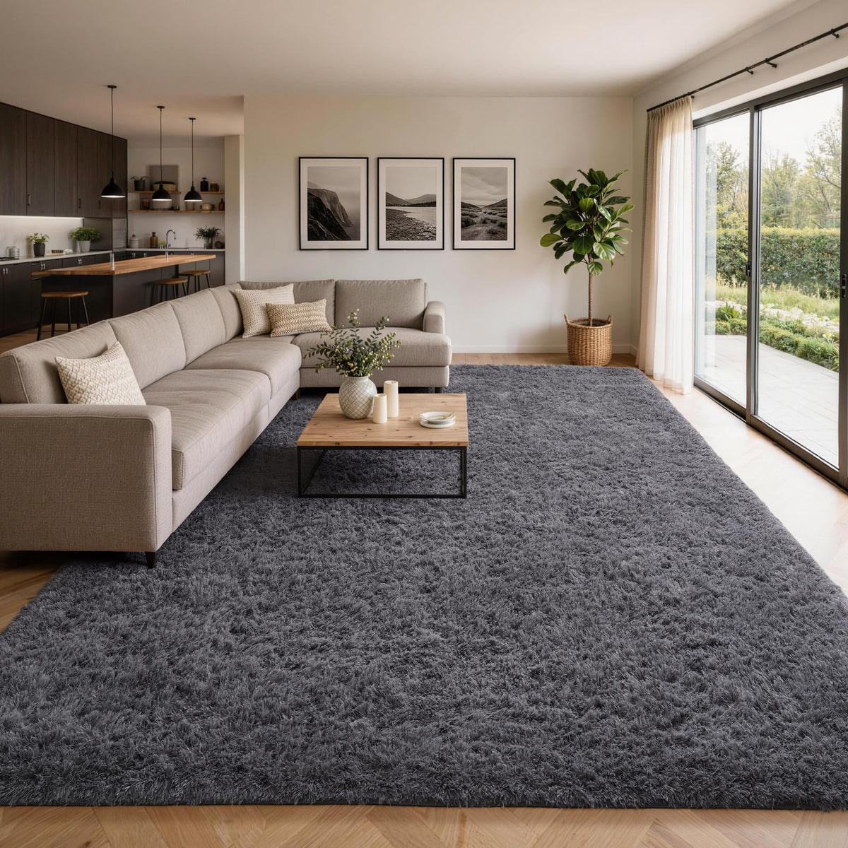 Ophanie Soft Area Rug for Bedroom and Living Room