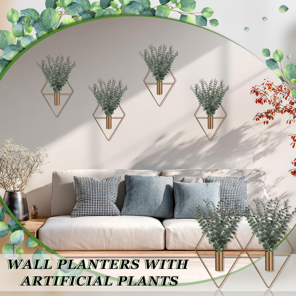 Jexine Hanging Artificial Planters for Wall Decor
