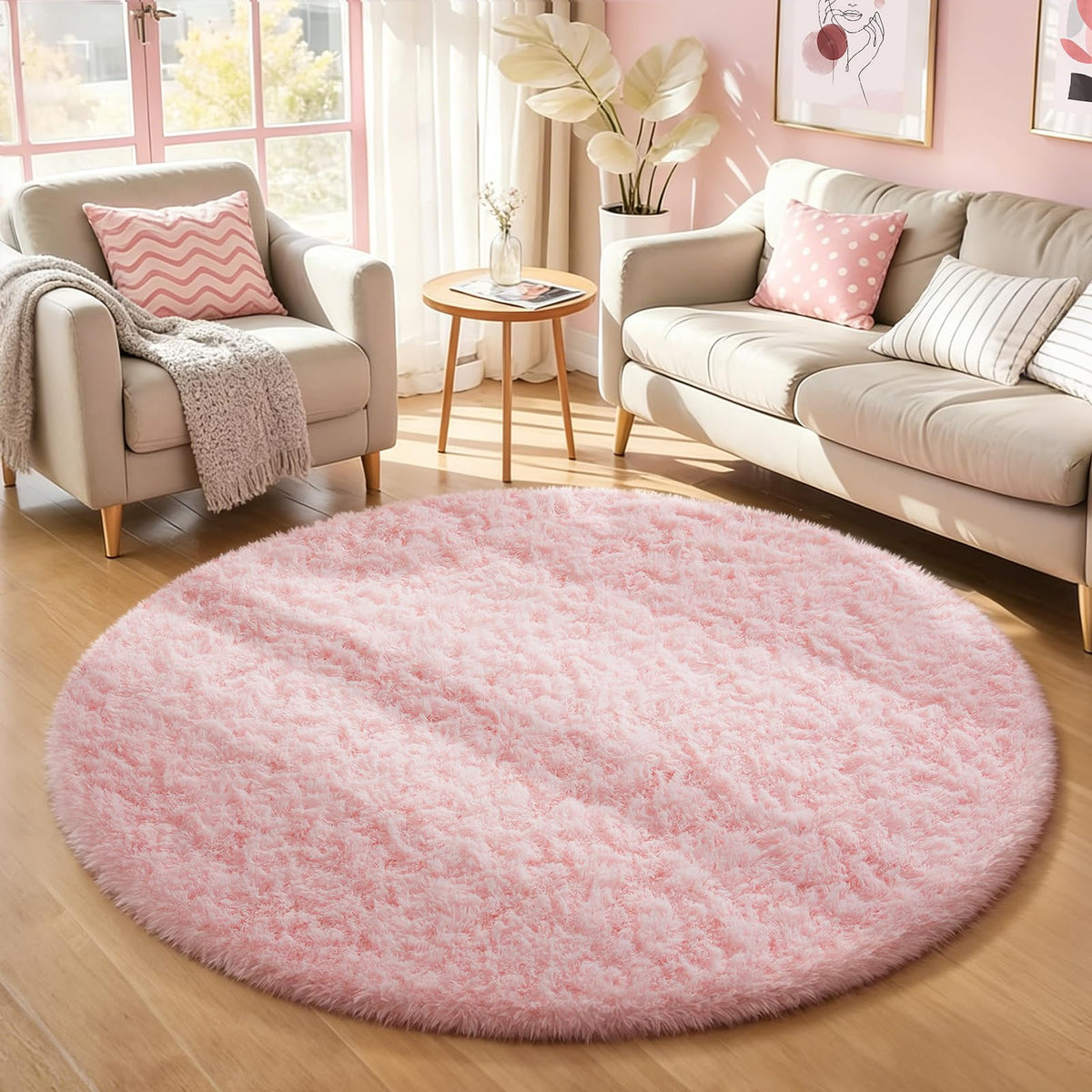 Ophanie Soft Area Rug for Bedroom and Living Room