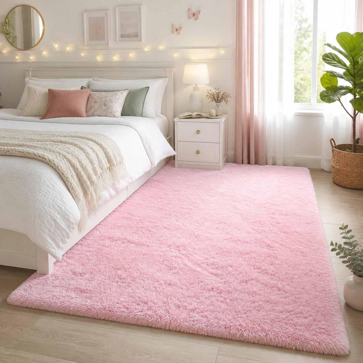 Ophanie Soft Area Rug for Bedroom and Living Room