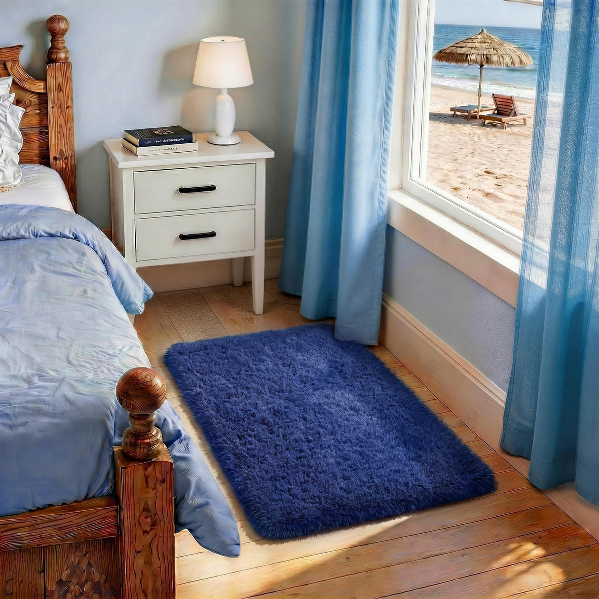 Ophanie Soft Area Rug for Bedroom and Living Room