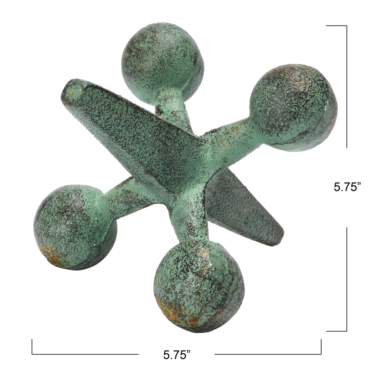 Creative Co-Op Cast Iron Jack Decorative Accent Sculpture
