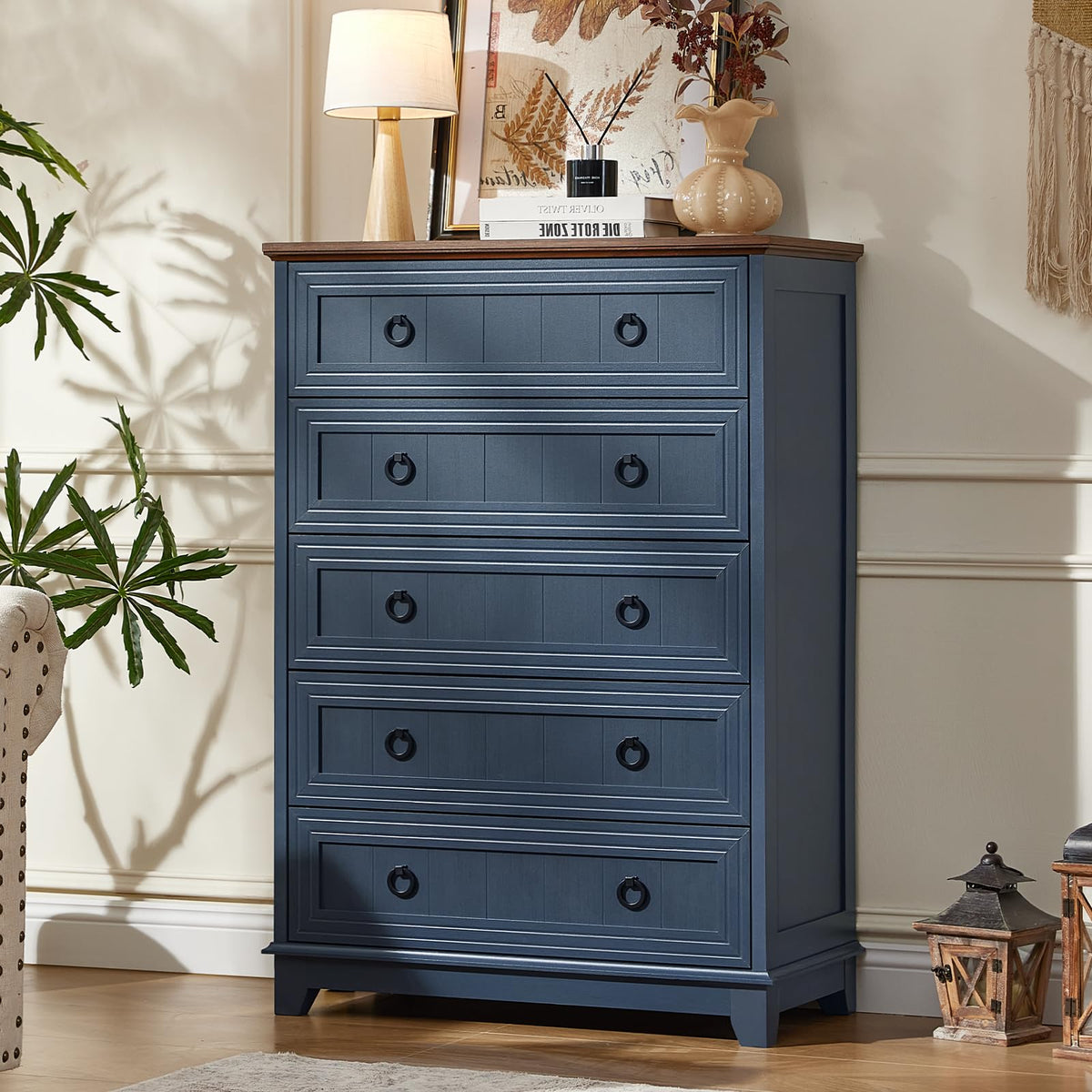 Joaxswe Nightstands with Drawers for Bedroom & Living Room