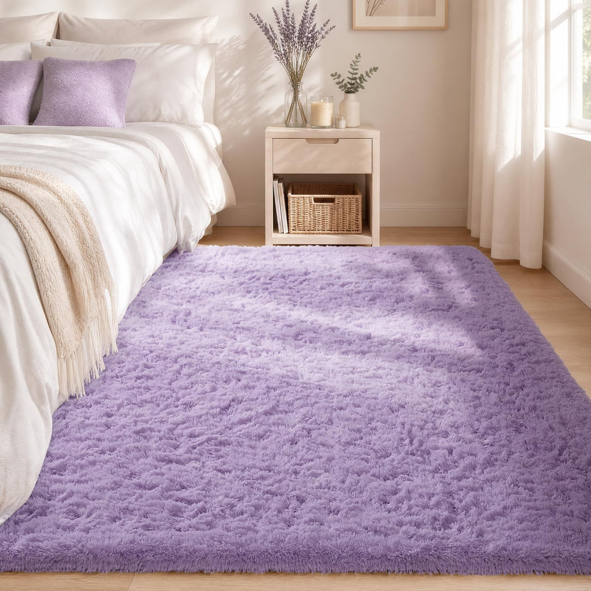 Ophanie Soft Area Rug for Bedroom and Living Room