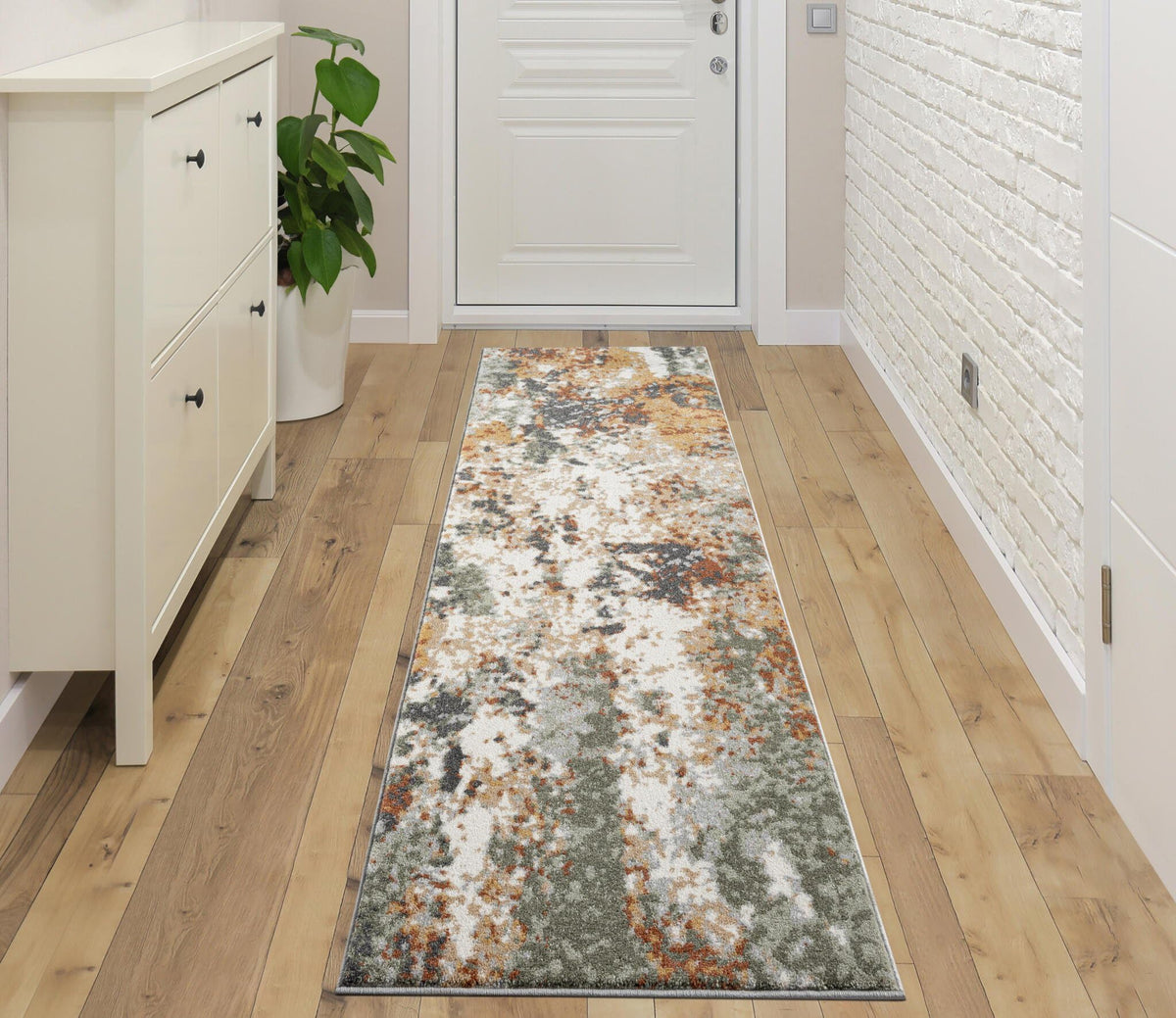 Keen Home Design 8x10 Non-Shedding Abstract Area Rug