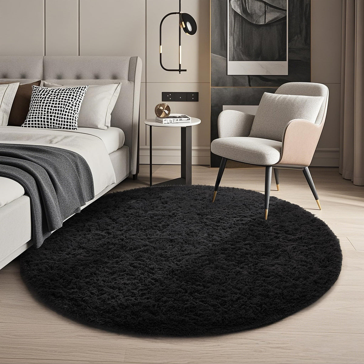 Ophanie Soft Area Rug for Bedroom and Living Room
