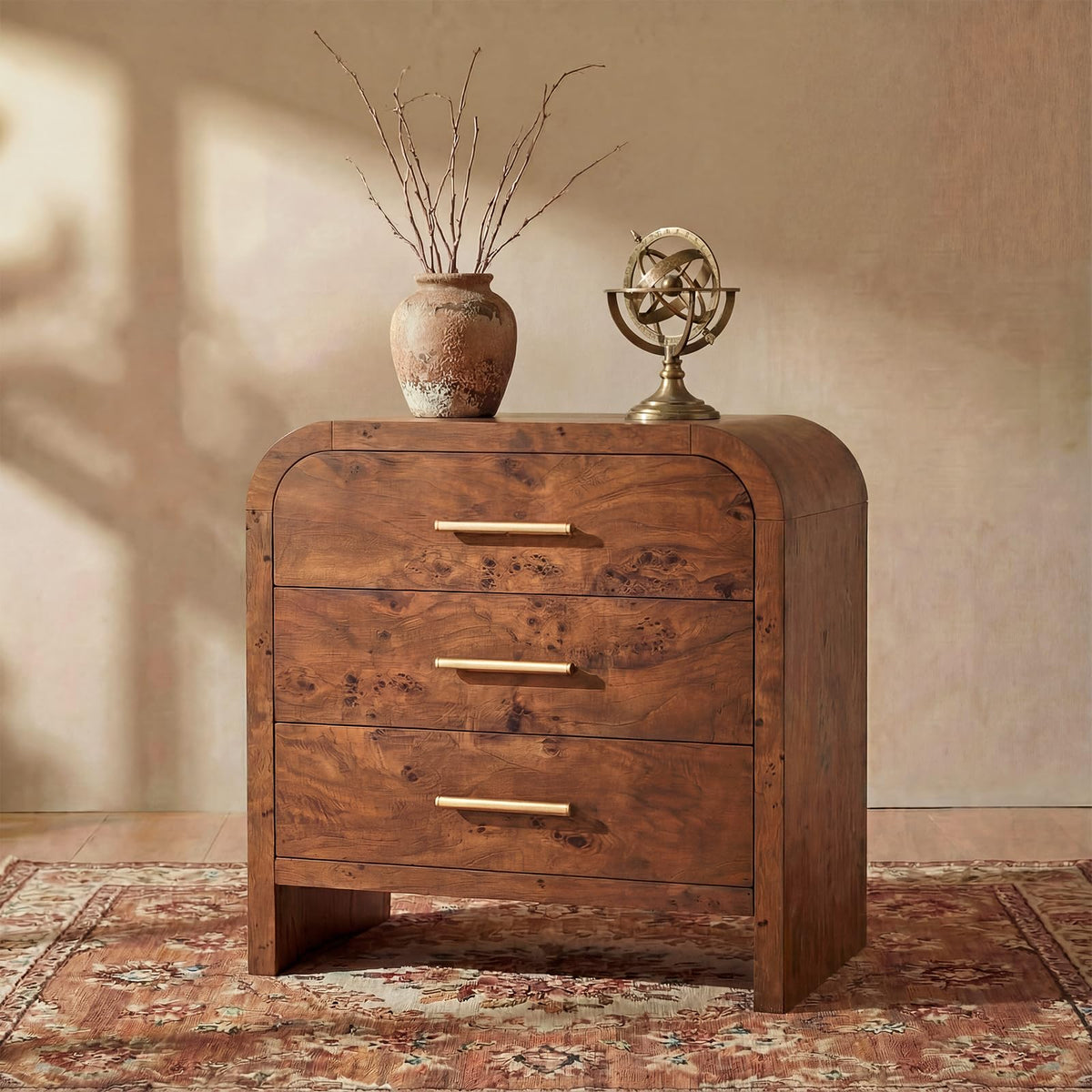 EliteSet Modern Nightstand for Bedroom & Living Room