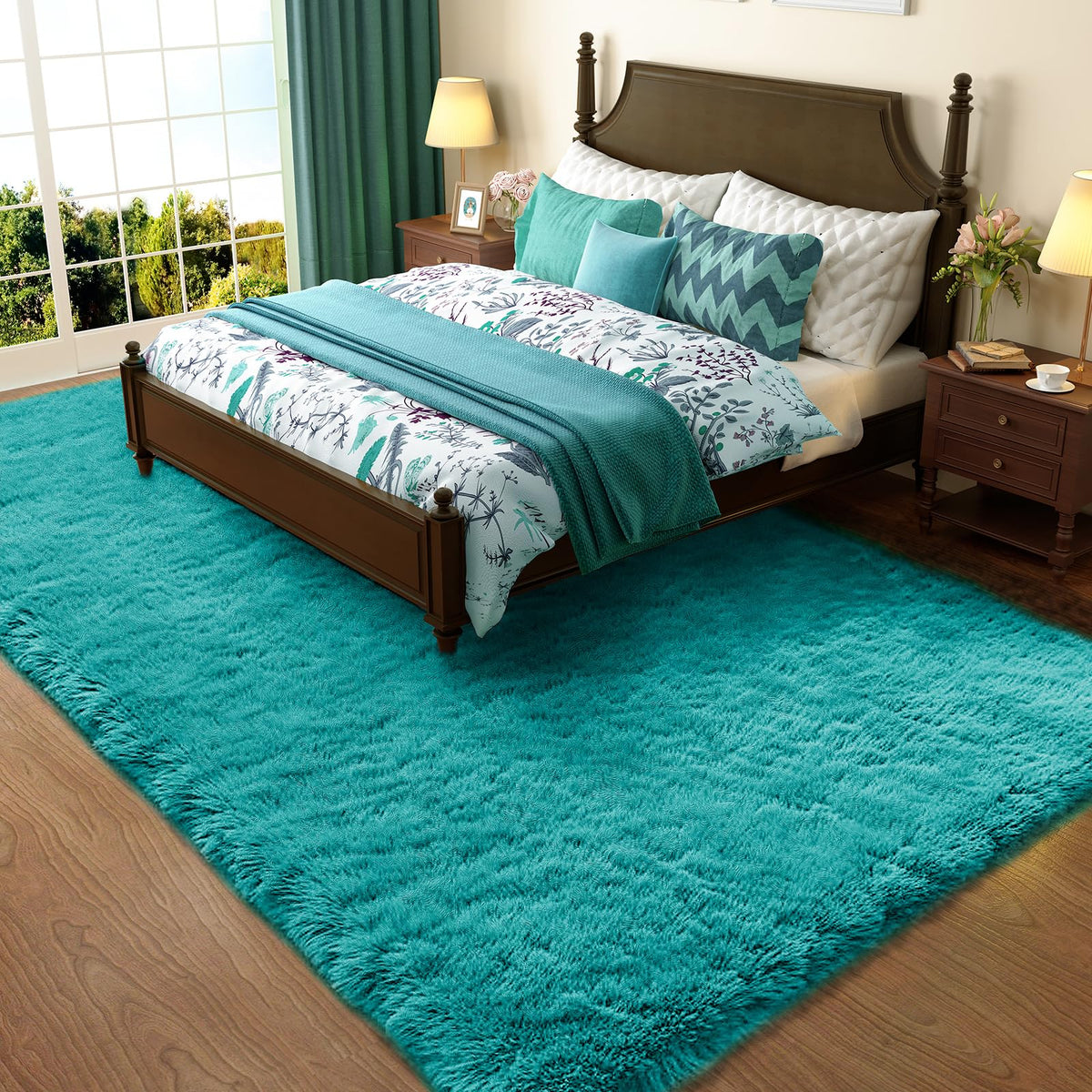 Ophanie Soft Area Rug for Bedroom and Living Room