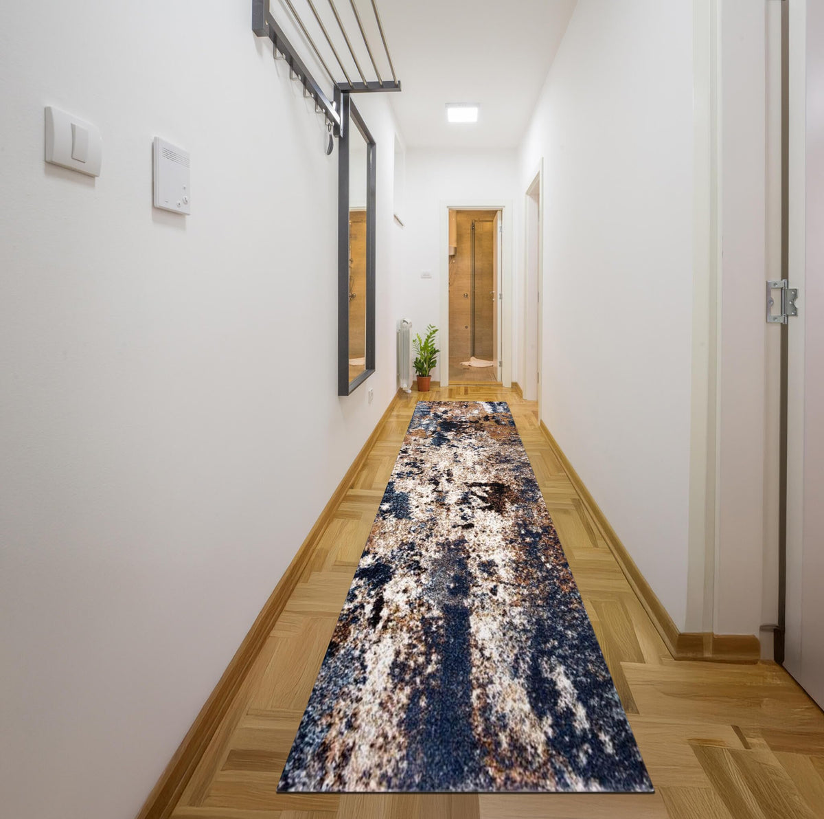 Keen Home Design 8x10 Non-Shedding Abstract Area Rug