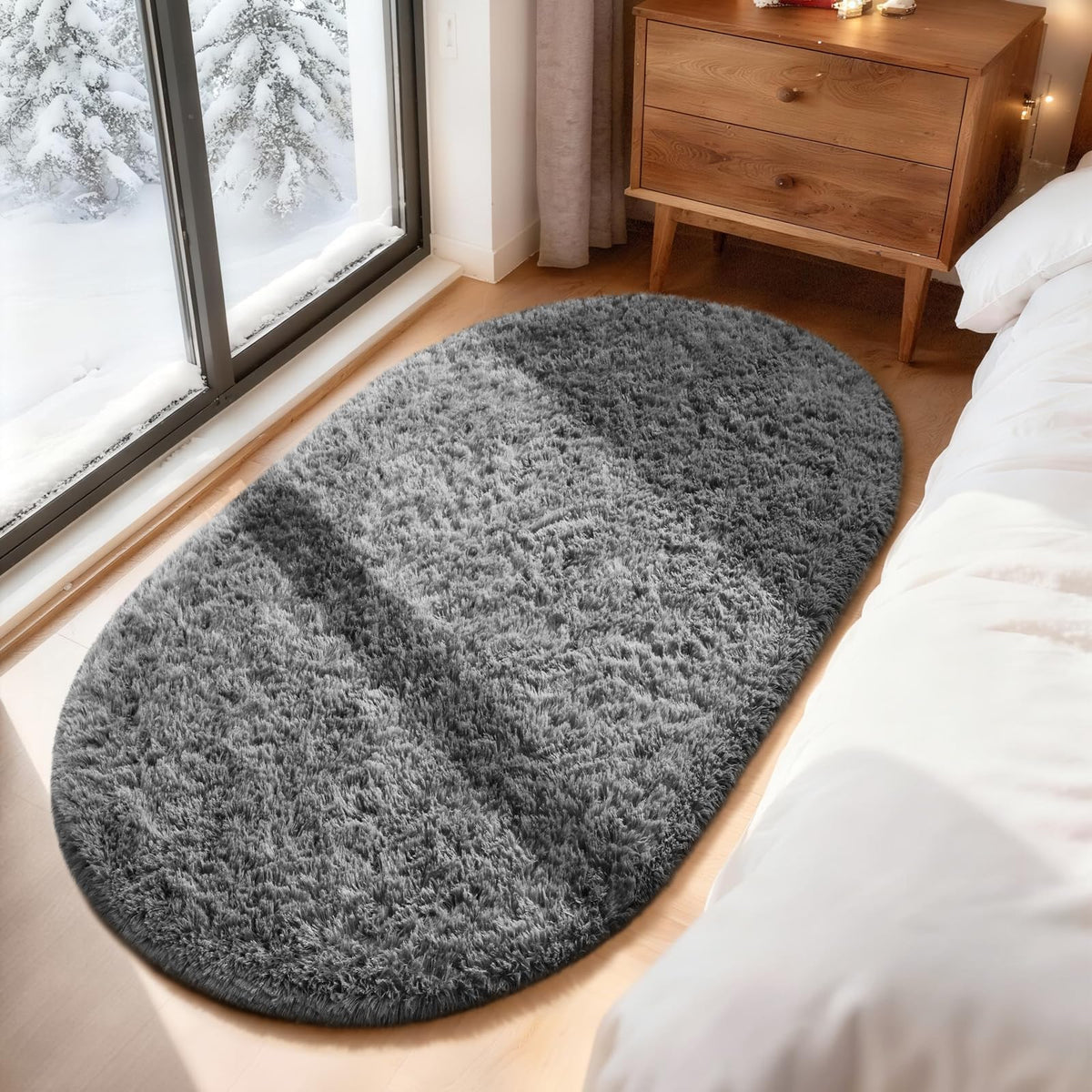 Ophanie Soft Area Rug for Bedroom and Living Room
