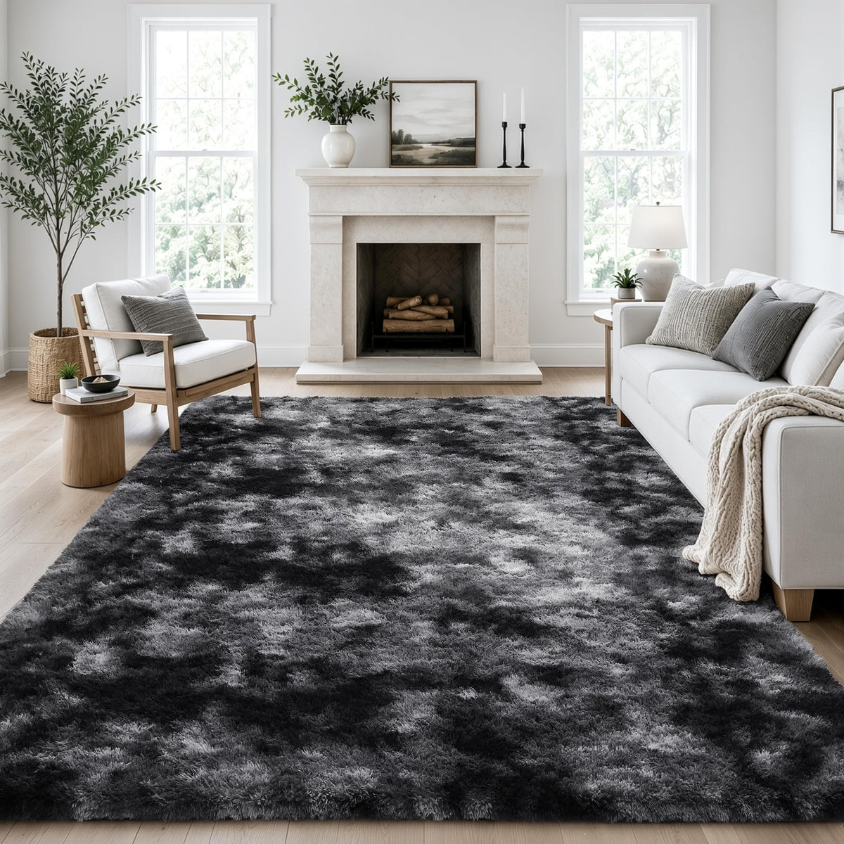 Ophanie Soft Area Rug for Bedroom and Living Room
