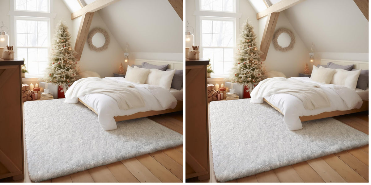 Ophanie Soft Area Rug for Bedroom and Living Room