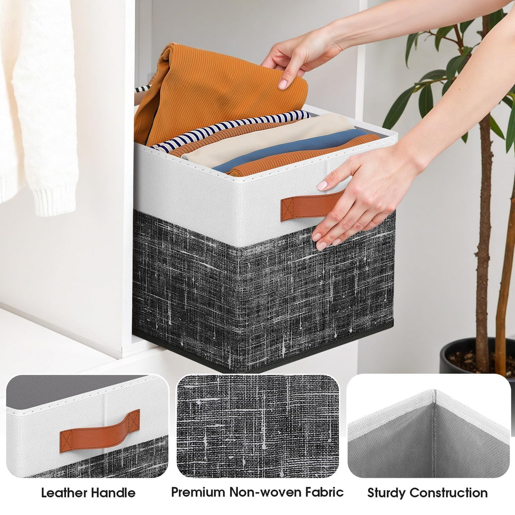 Fab Totes Storage Bins for Home & Closet Organization