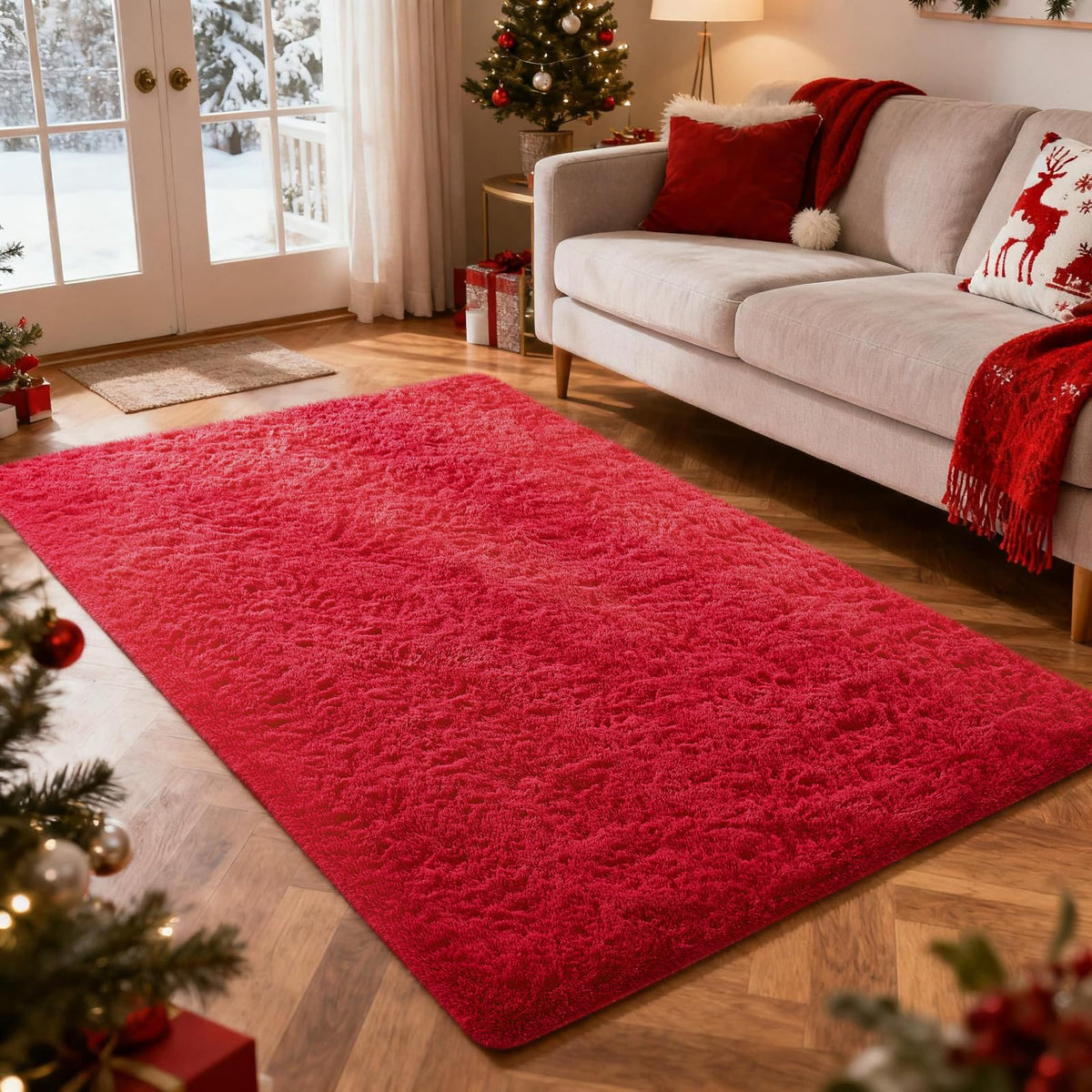 Ophanie Soft Area Rug for Bedroom and Living Room