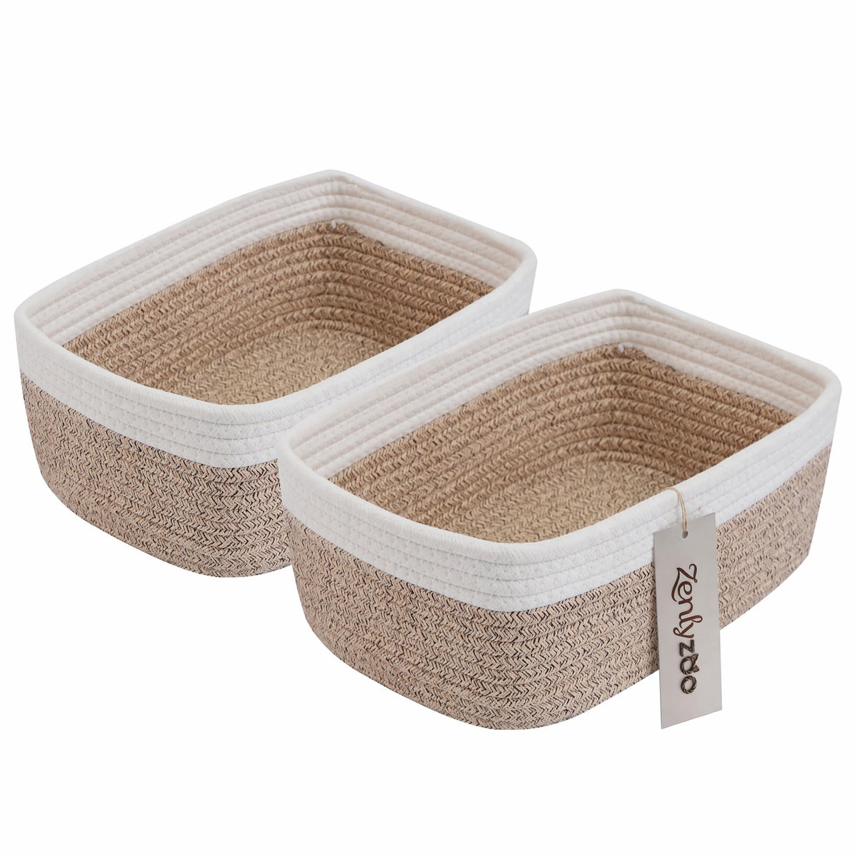 Zenlyzoo Small Storage Baskets for Home Organization