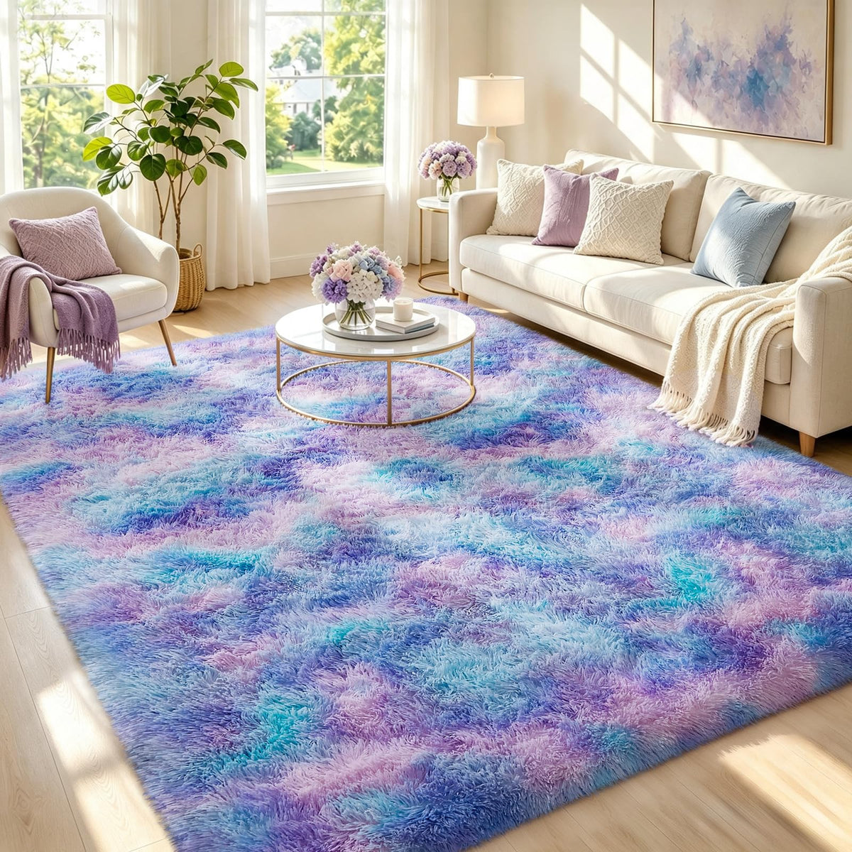 Ophanie Soft Area Rug for Bedroom and Living Room