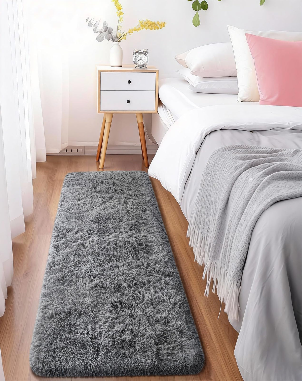 Ophanie Soft Area Rug for Bedroom and Living Room