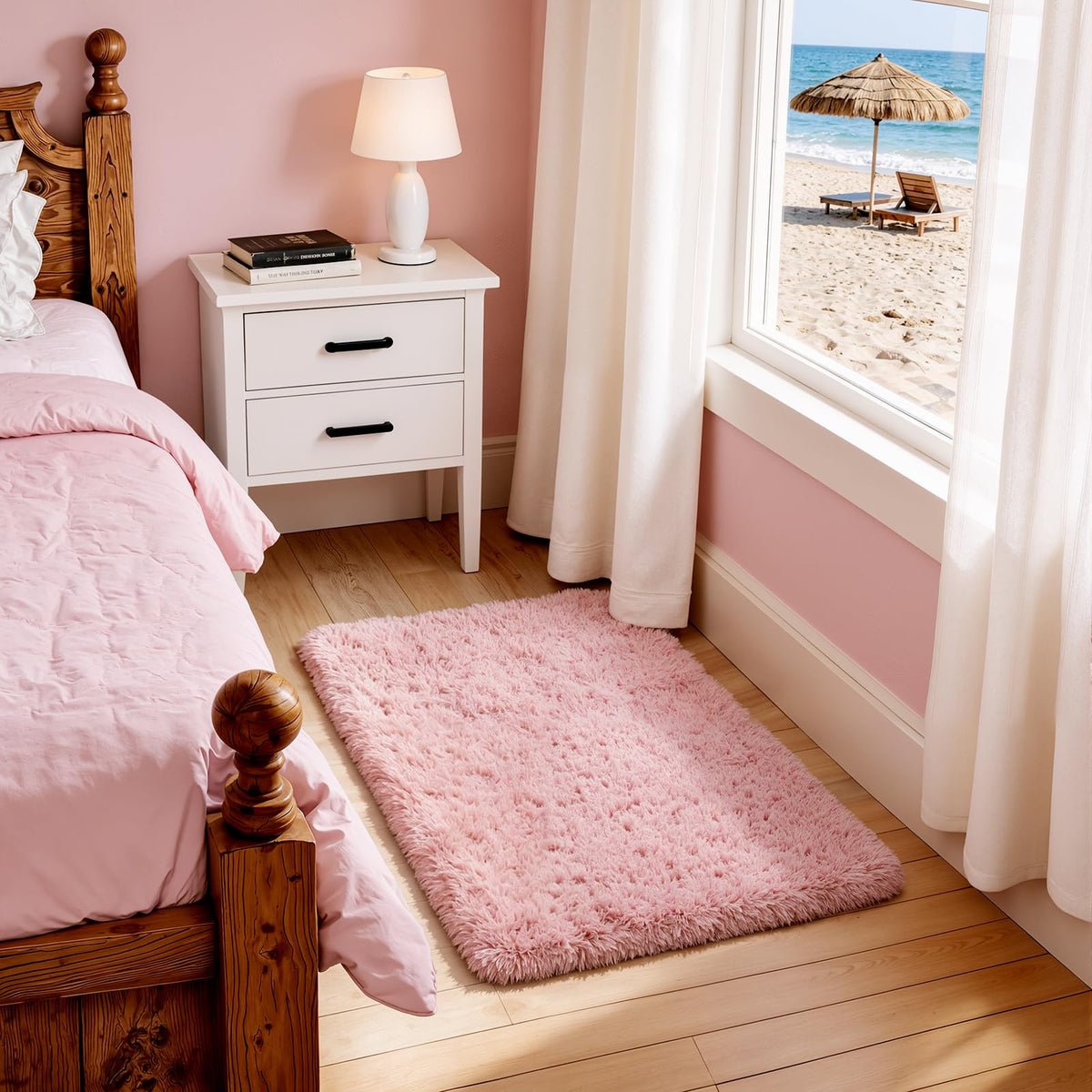 Ophanie Soft Area Rug for Bedroom and Living Room