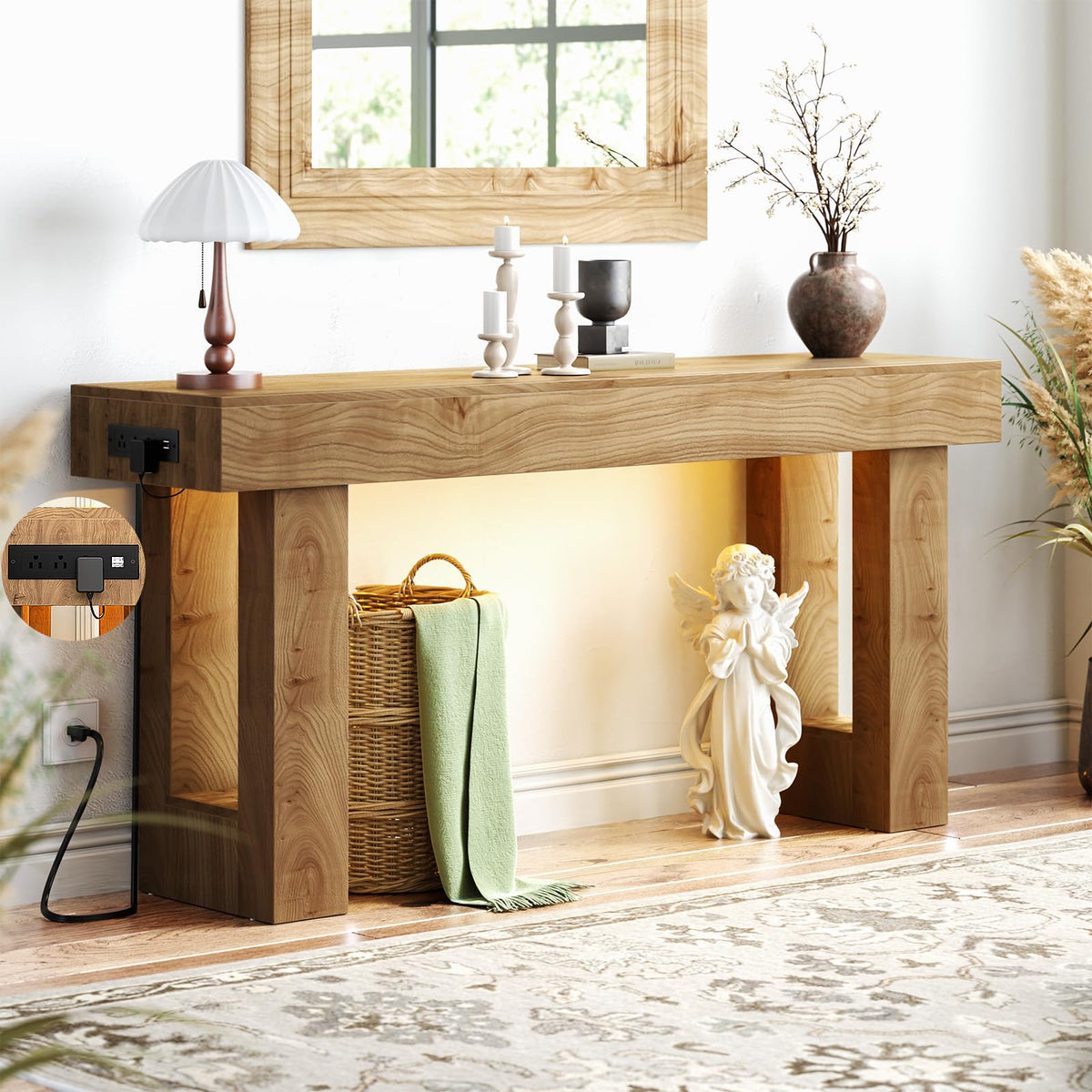 Unikito Modern Console Table for Entryway & Living Room
