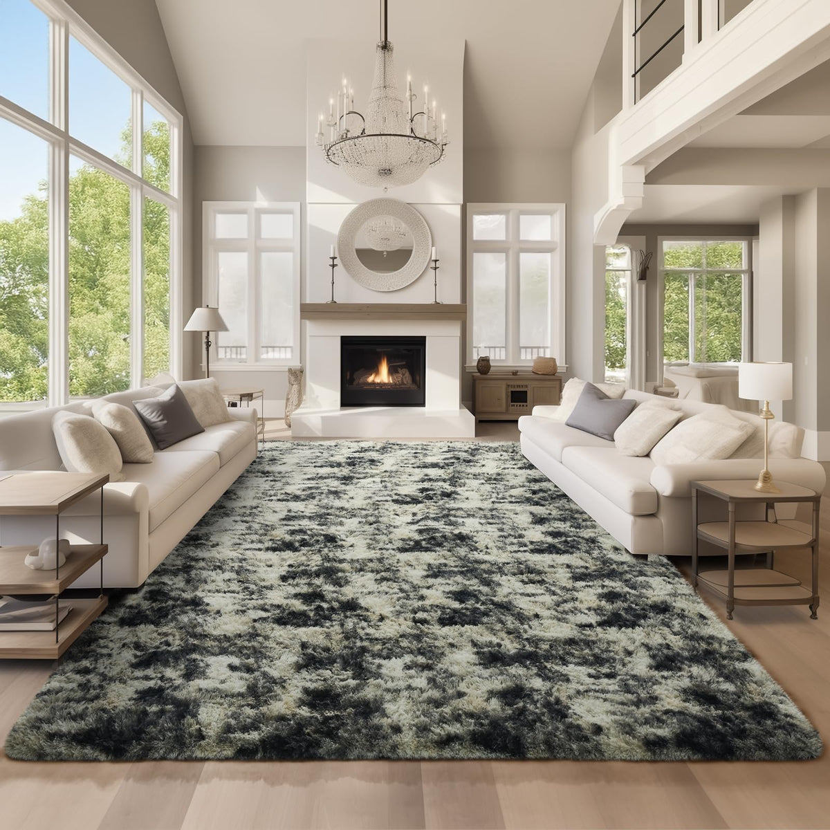 Ophanie Soft Area Rug for Bedroom and Living Room