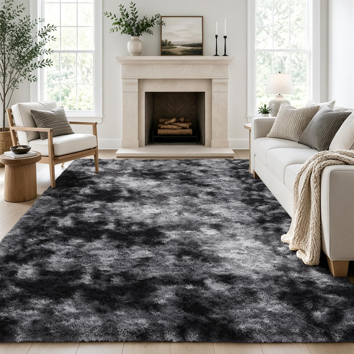 Ophanie Soft Area Rug for Bedroom and Living Room