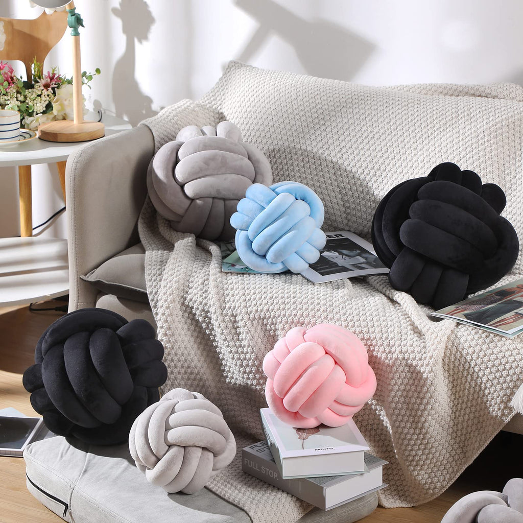 Namalu Decorative Knot Throw Pillows, Set of 2